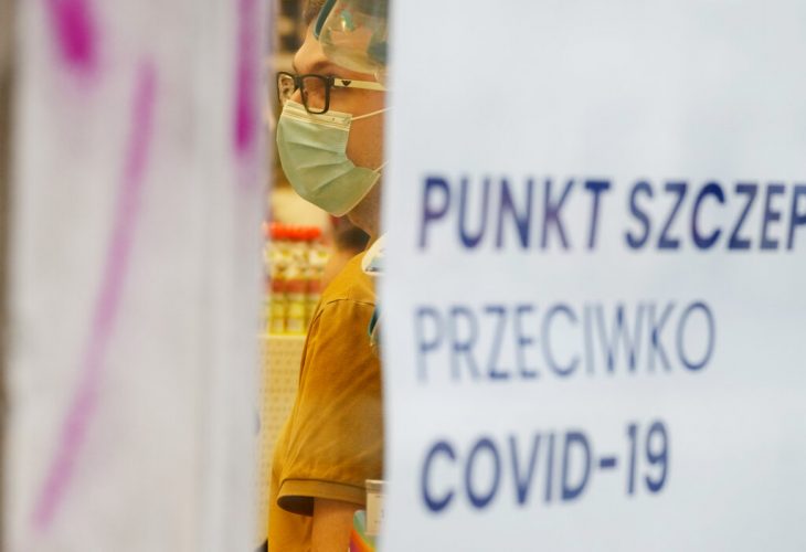 Tue. 10:21 a.m.: Poland to require vaccine shots for teachers, medics, police